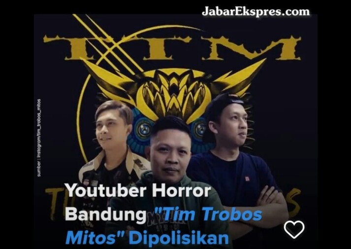 Media Online JabarEkspres.com Meminta Maaf Kepada Managemet Tim Trobos Mitos Atas Kecerobohan Berita yang Salah